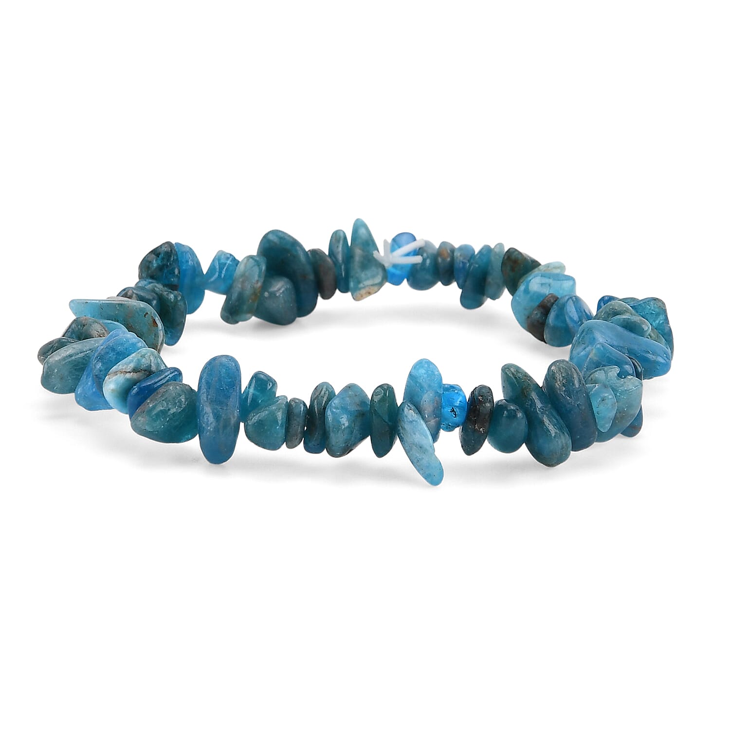 2-Piece  Apatite Crystal Turtle with Matching Bracelet - Blue