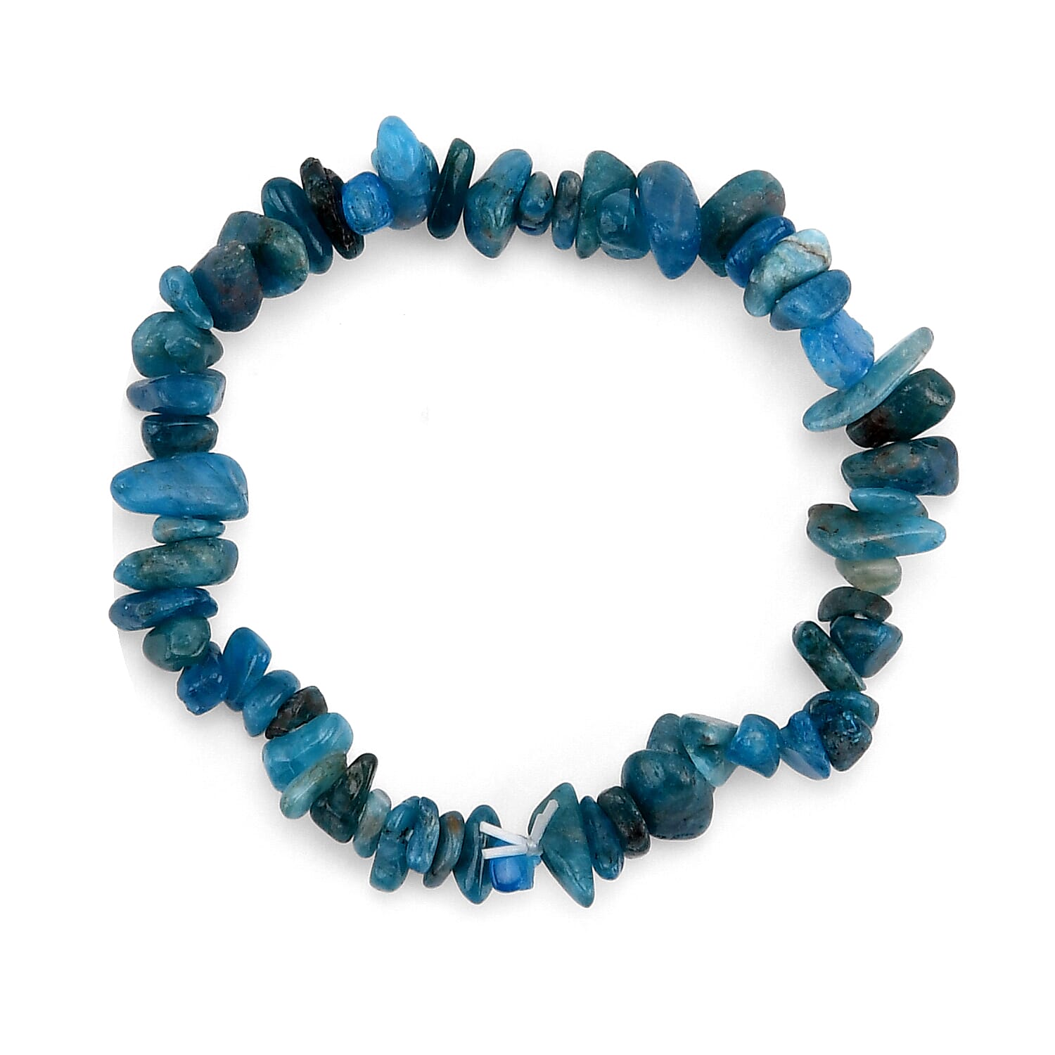 2-Piece  Apatite Crystal Turtle with Matching Bracelet - Blue