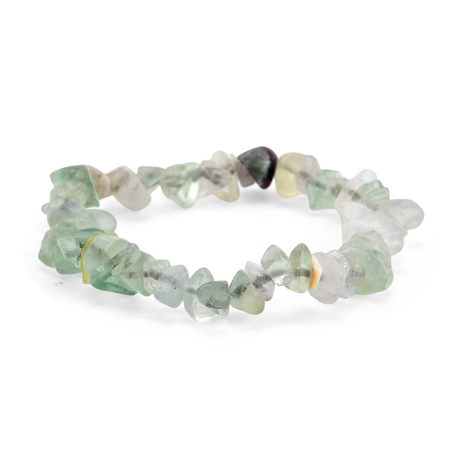 2-Piece Fluorite Crystal Turtle with Matching Bracelet - Green