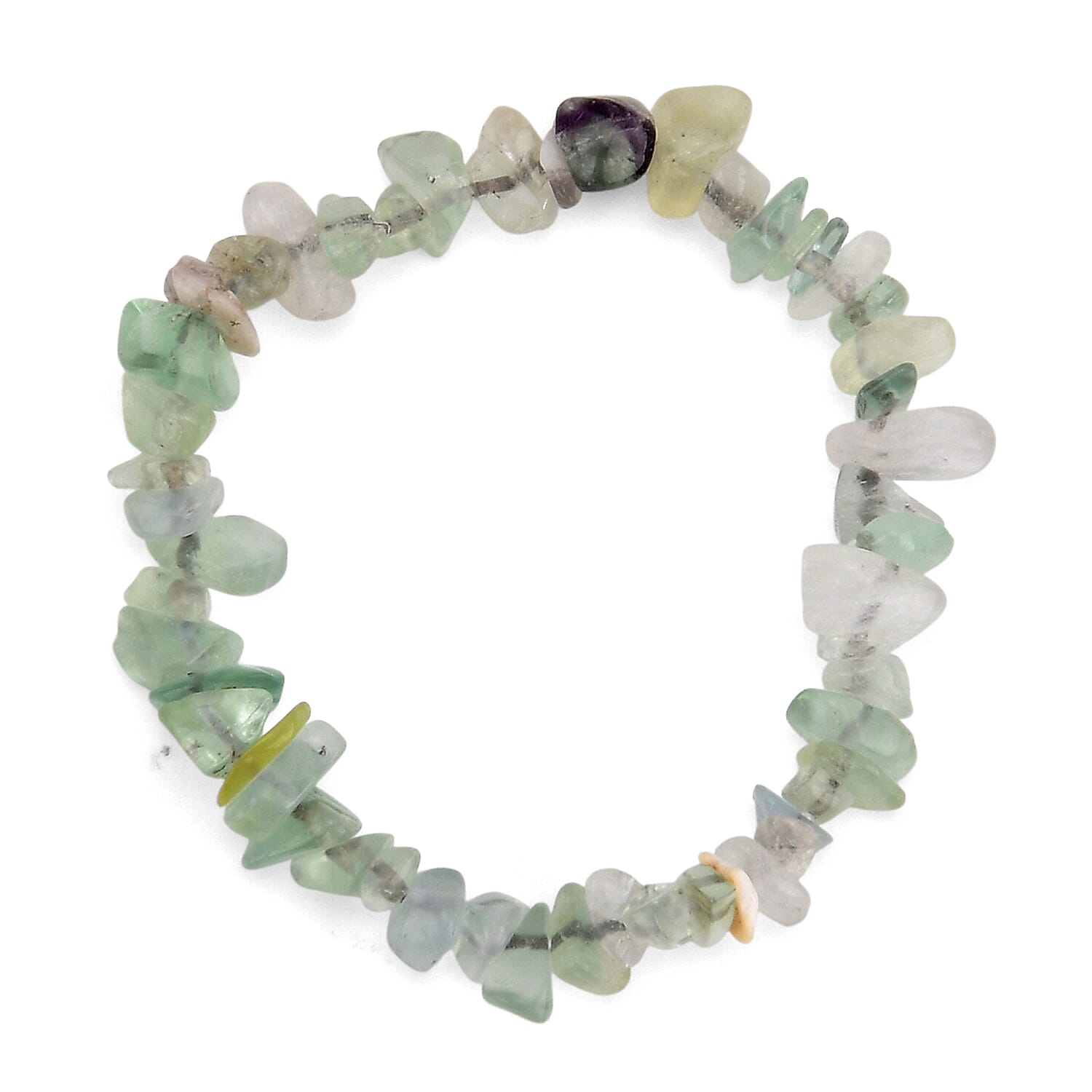 2-Piece Fluorite Crystal Turtle with Matching Bracelet - Green