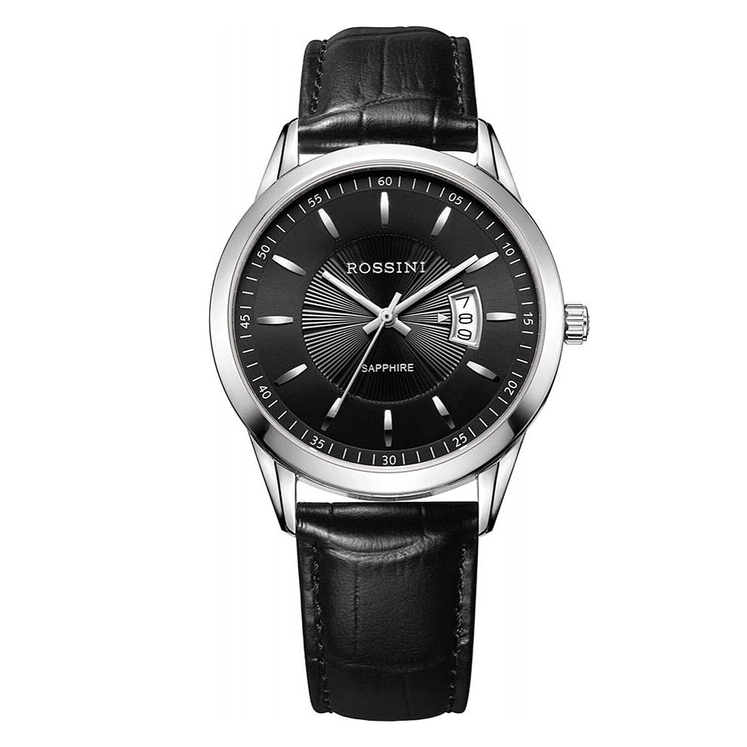 Rossini-Quartz-Mens-Watch-in-Stainless-Steel-Black