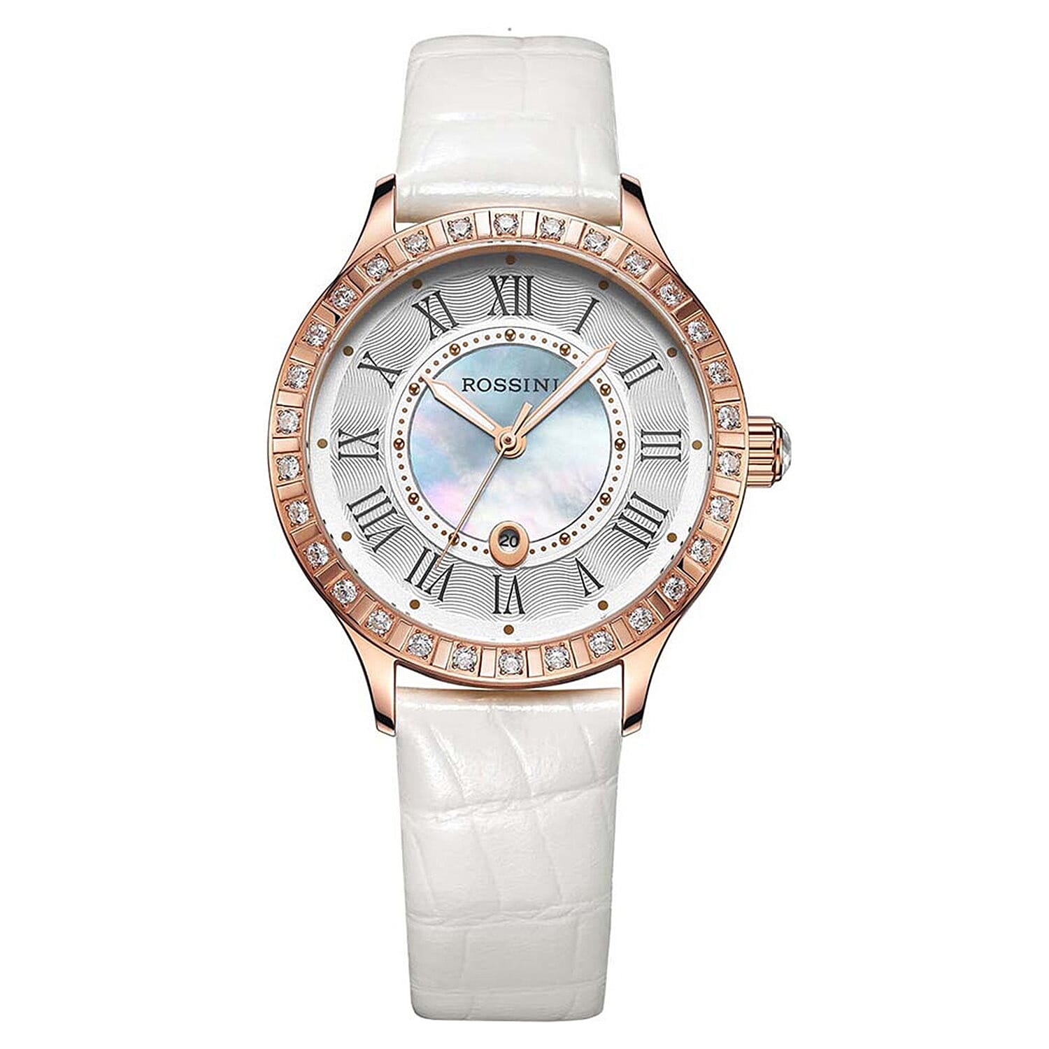 Rossini-Quartz-Ladies-Watch-in-Stainless-Steel-White