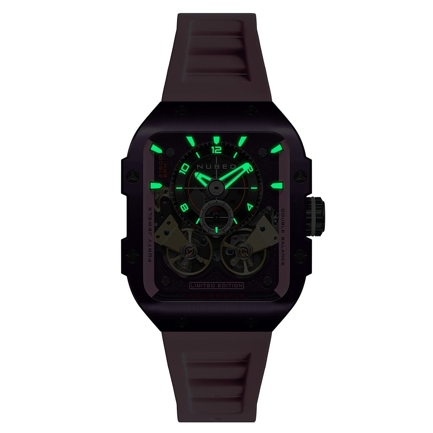 NUBEO-Maven-Automatic-Limited-Edition-Rich-Purple-Dial-Mens-Watch-with