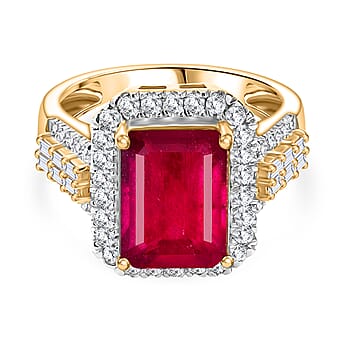 https://tjcuk.sirv.com/Products/82/5/8251230/D-Joy-African-Ruby-Moissanite-Main-Stone-With-Side-Stone-Ring-in-18K-Y_8251230.jpg?w=342&h=342