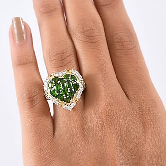 https://tjcuk.sirv.com/Products/82/5/8251287/D-Joy-Natural-Chrome-Diopside-White-Zircon-Cluster-Ring-in-Rhodium-Ove_8251287_2.jpg?w=342&h=342