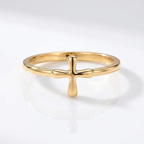 9K Yellow Gold Ring, Gold Wt. 1.26 Gms.