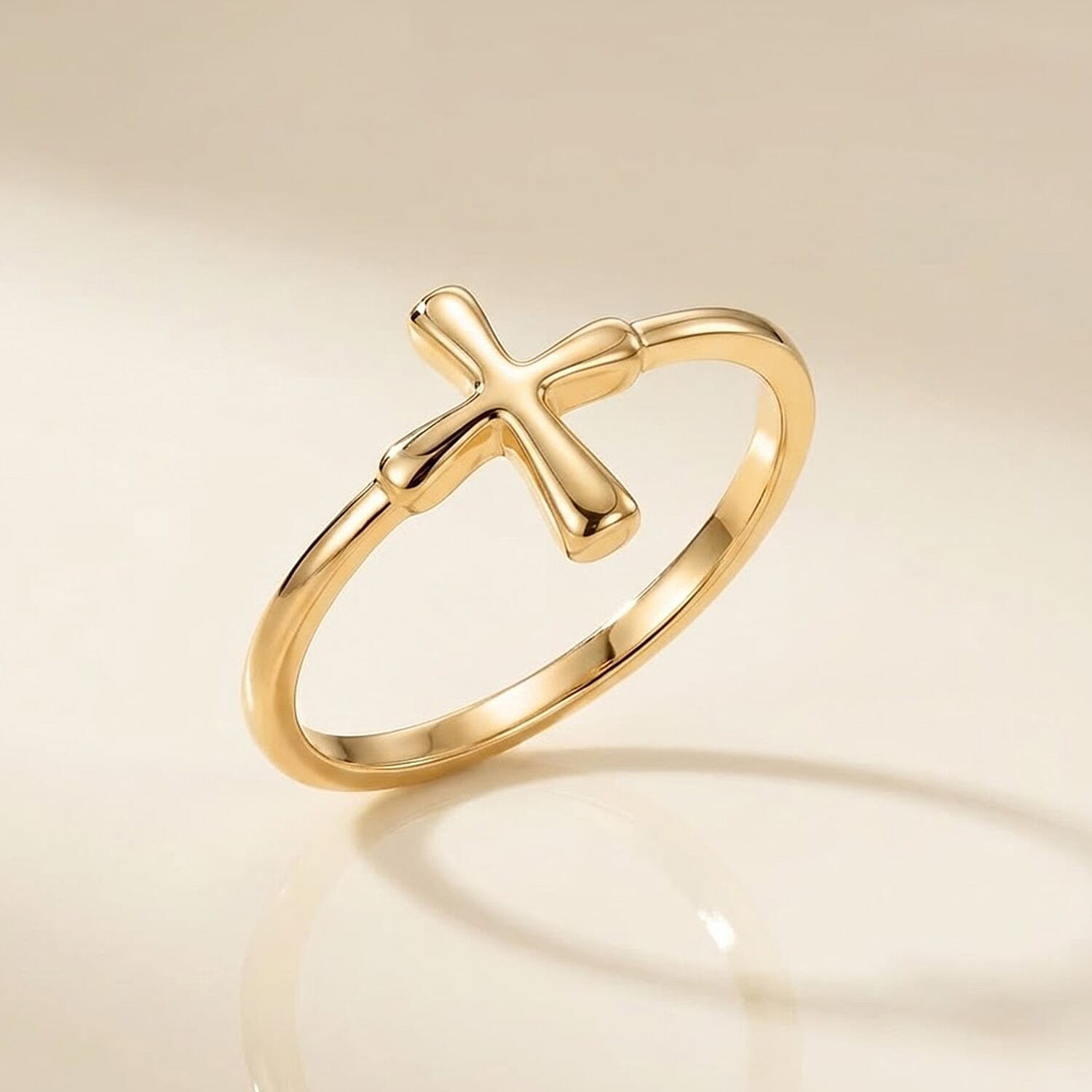 9K Yellow Gold Ring, Gold Wt. 1.26 Gms.