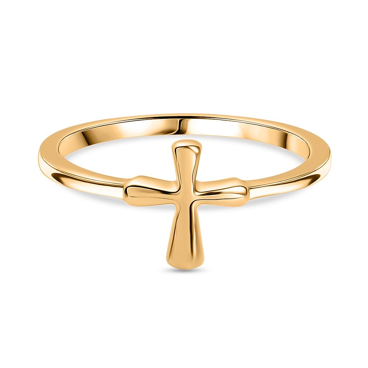 9K Yellow Gold Ring, Gold Wt. 1.26 Gms.