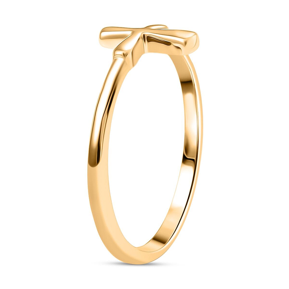 9K Yellow Gold Ring, Gold Wt. 1.26 Gms.