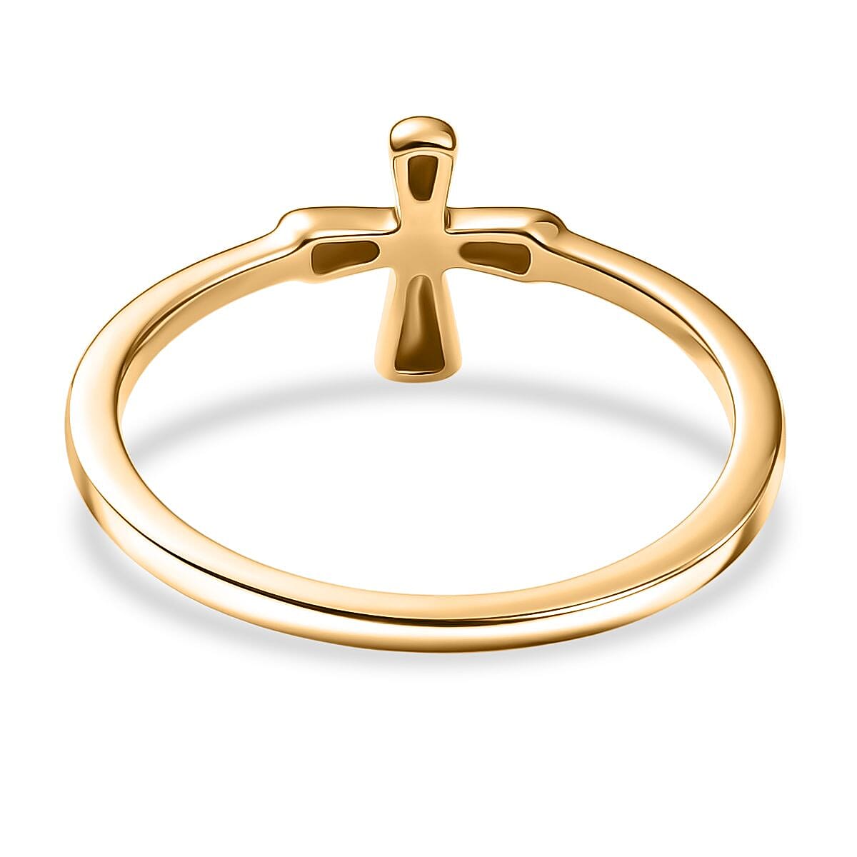 9K Yellow Gold Ring, Gold Wt. 1.26 Gms.