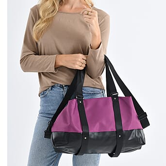 https://tjcuk.sirv.com/Products/82/5/8252125/Patterned-Travel-Bag-Size-50x16x29-cm-Purple-Purple_8252125_3.jpg?w=342&h=342