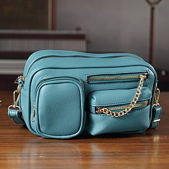 https://tjcuk.sirv.com/Products/82/5/8252148/Multi-Pocket-Crossbody-Bag-with-Gold-Chain-Detail-Teal_8252148_1.jpg?w=342&h=342