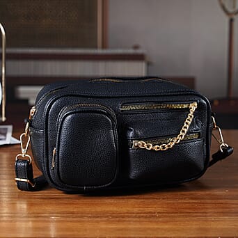 https://tjcuk.sirv.com/Products/82/5/8252151/Multi-Pocket-Crossbody-Bag-with-Gold-Chain-Detail-Black_8252151_1.jpg?w=342&h=342