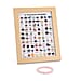 80 Genuine Gemstone Frame Collection with Stretchable Bracelet - Clear Quartz