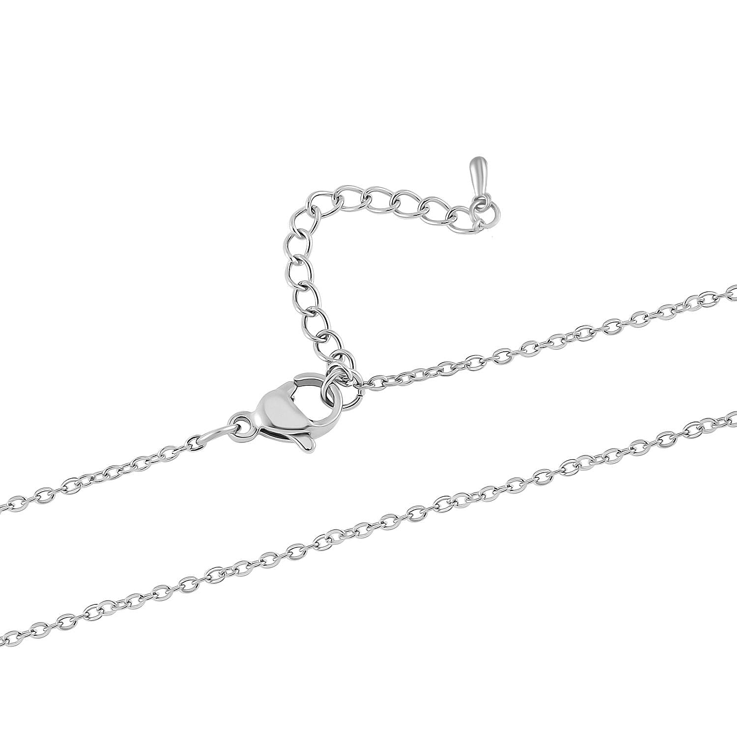 Red Cubic Zirconia Fancy Necklace (Size - 20)   6.00 Ct.