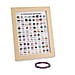 80 Genuine Gemstone Frame Collection with Stretchable Bracelet - Clear Quartz