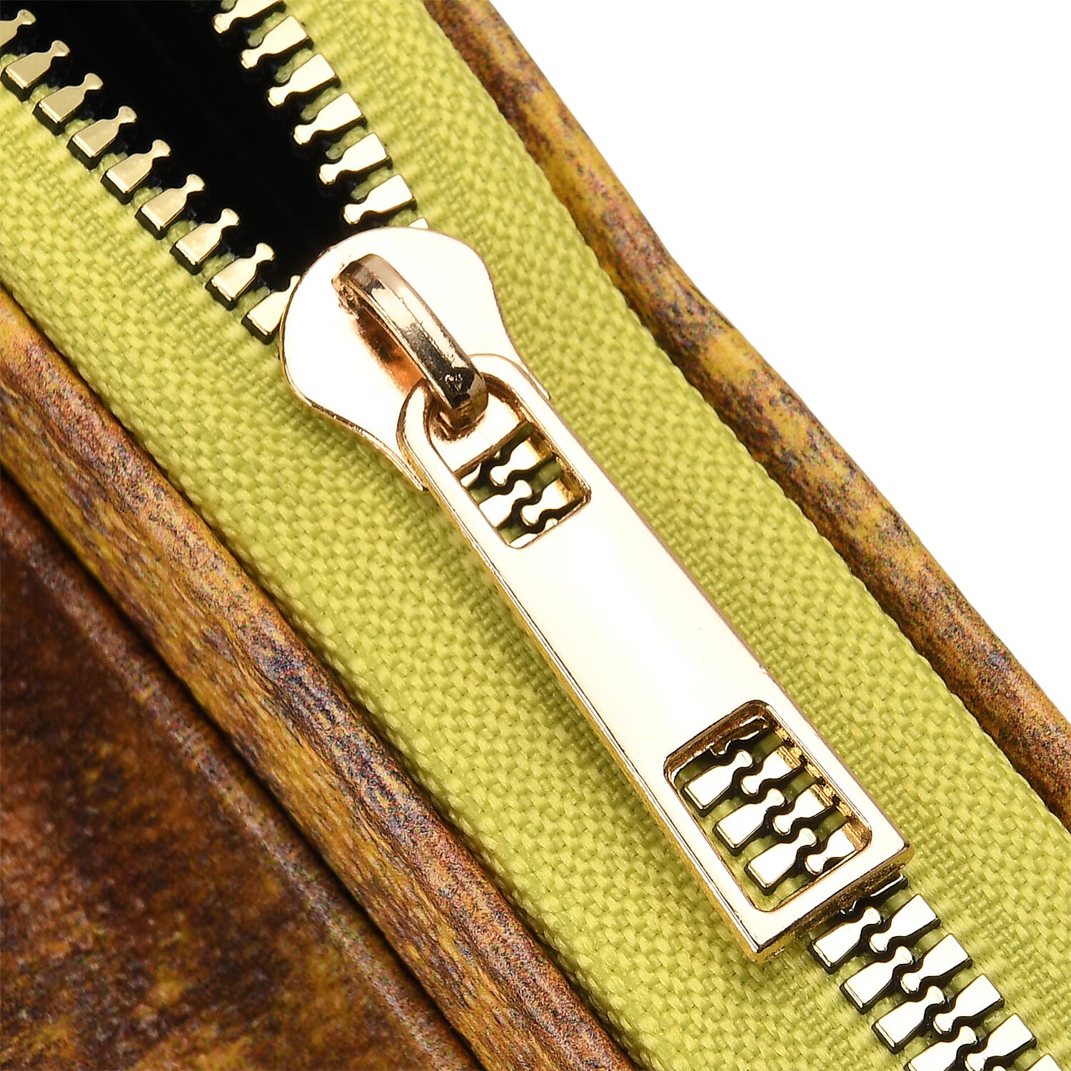 PU Printed Wallet (Size 20x11x2 cm) - Yellow - Light Blue