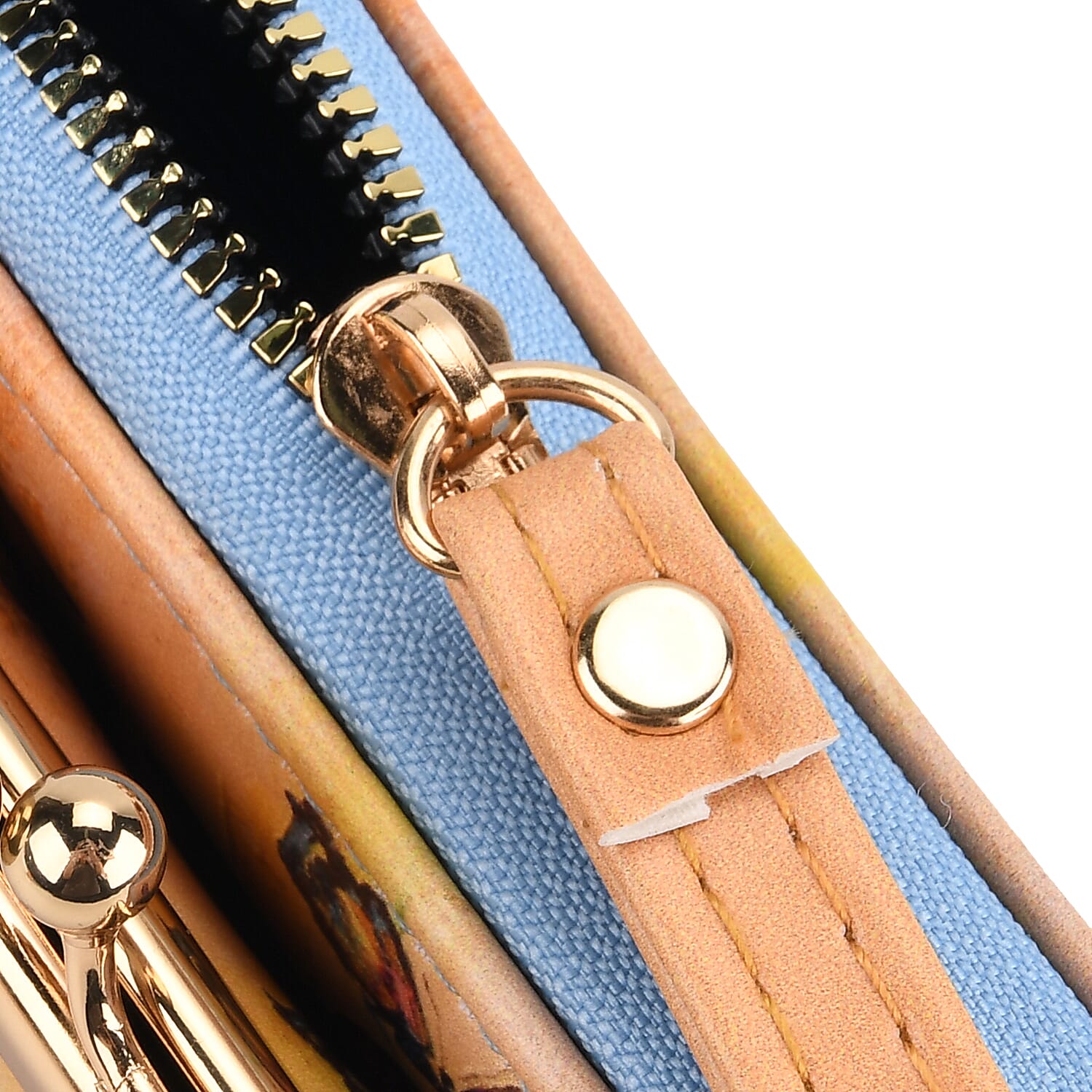 Floral & Butterfly Print RFID Wallet - Multicolour