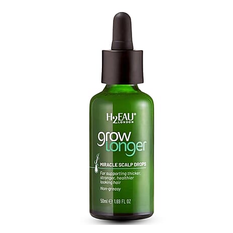 H2EAU London Grow Longer Miracle Scalp Drops - 50ml