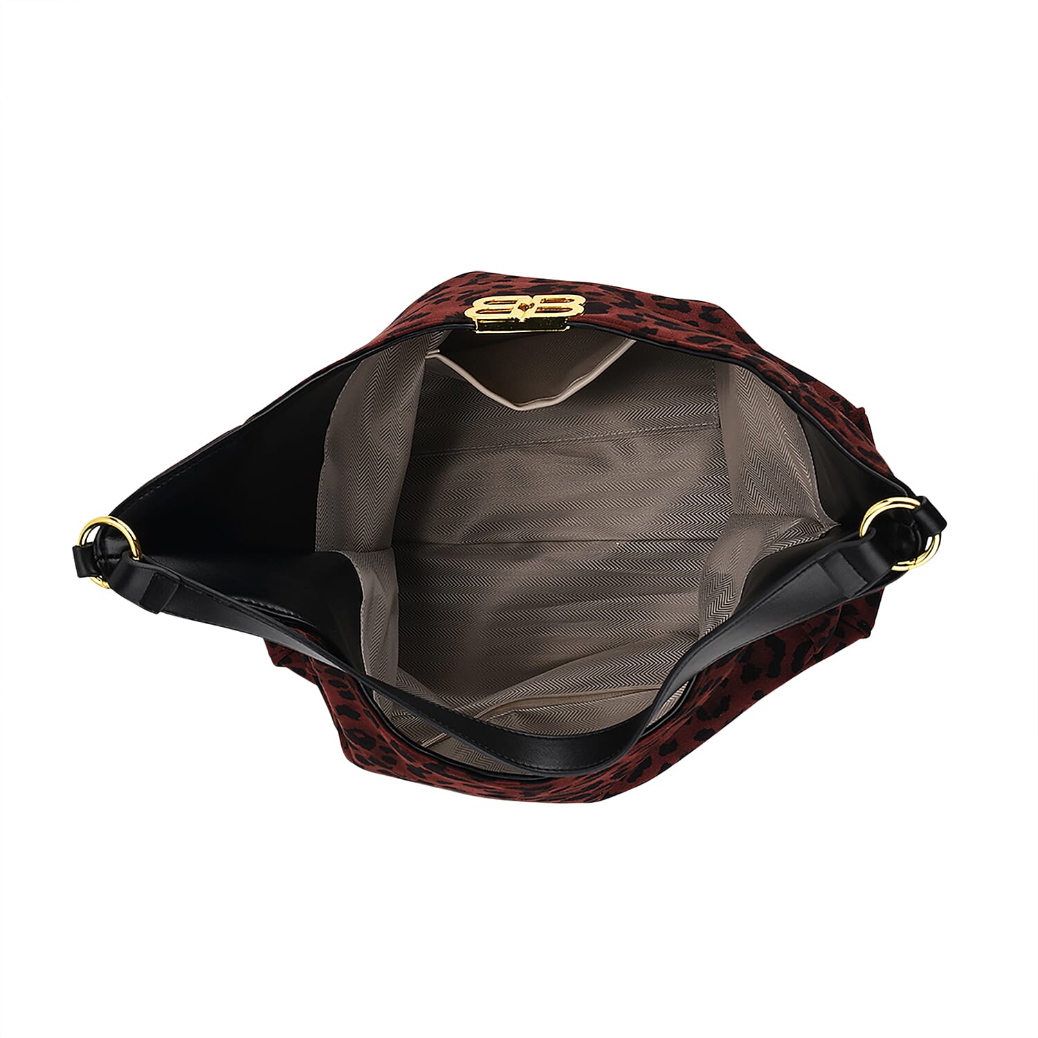 Closeout Deal - Designer Inspired Tote Bag - Burgundy