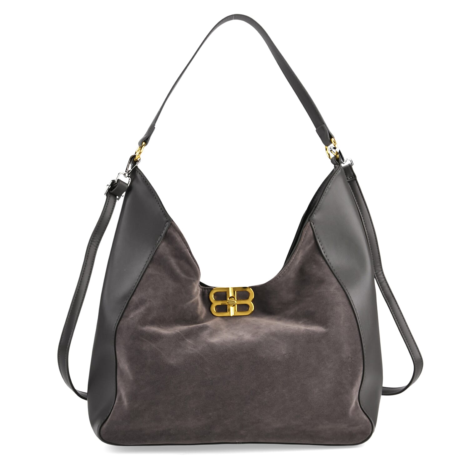 Closeout Deal - Designer Inspired Tote Bag - Grey