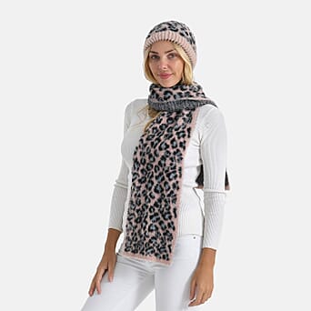 https://tjcuk.sirv.com/Products/82/5/8253697/Styled-By-2-Piece-Leopard-Print-Scarf-and-Hat-One-Size-Pink_8253697_1.jpg?w=342&h=342