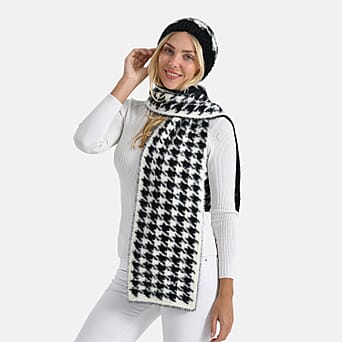 https://tjcuk.sirv.com/Products/82/5/8253699/Styled-By-2-Piece-Scarf-and-Hat-One-Size-Black-White_8253699_2.jpg?w=342&h=342