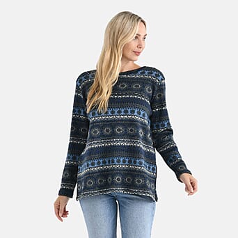 https://tjcuk.sirv.com/Products/82/5/8253765/Styled-By-Round-Neck-Aztec-Geometric-Knitted-Top-One-Size-Navy_8253765_3.jpg?w=342&h=342