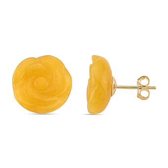 https://tjcuk.sirv.com/Products/82/5/8253796/D-Joy-Honey-Jade-Beads-Earring-with-Push-Back-in-Yellow-Gold-Plated-St_8253796.jpg?w=342&h=342