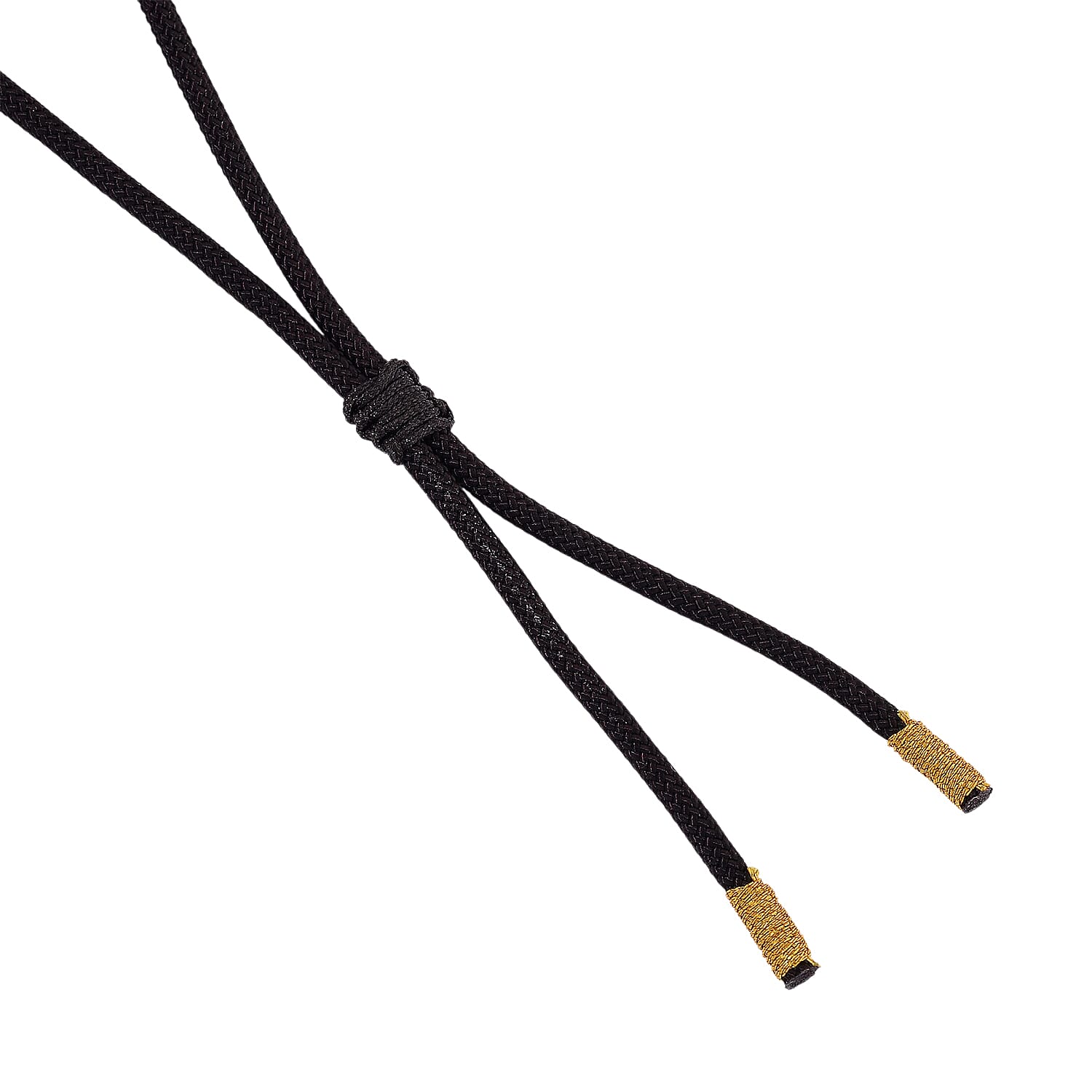 Honey Jade Buddha Embossed Necklace with Cotton Thread (Size 28 Adjustable)