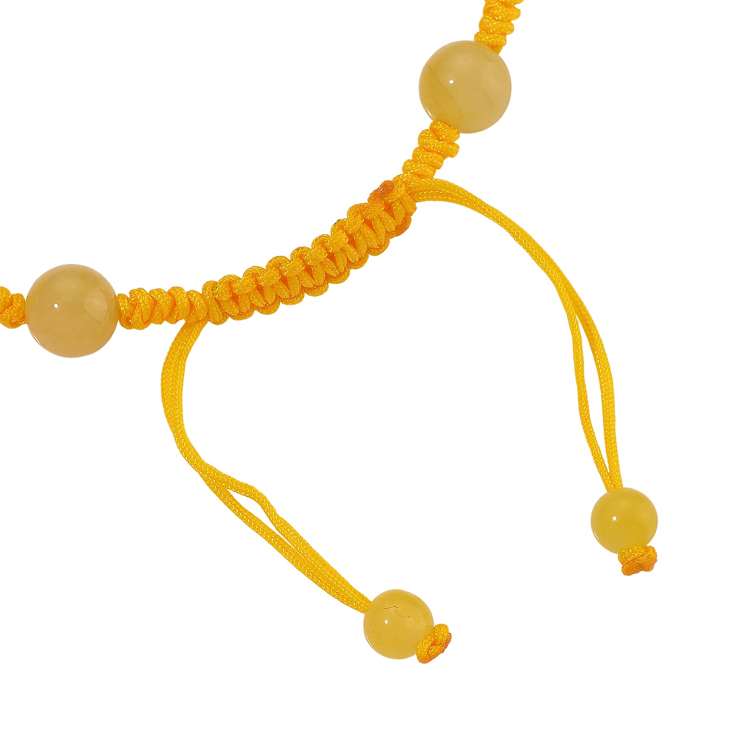 Honey Jade Pixiu Bracelet (Size 6 - 9.5 Adjustable) 60.00 Ct.