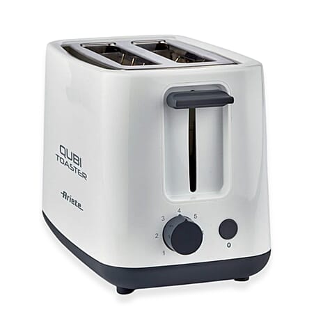 ARIETE Qubi Toaster (Size 21x24 cm) - White
