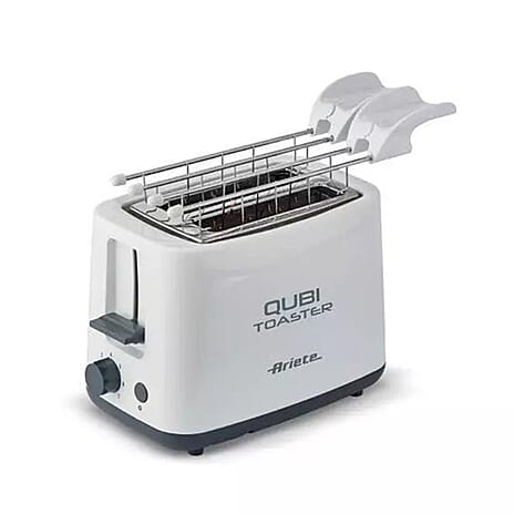 ARIETE Qubi Toaster (Size 21x24 cm) - White