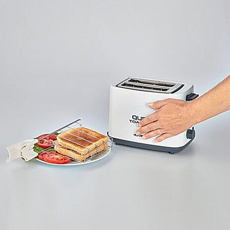 ARIETE Qubi Toaster (Size 21x24 cm) - White