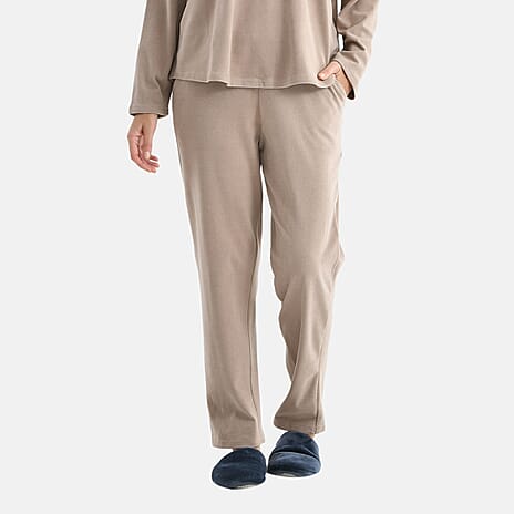 - Maisi Casual Trouser (Size L) - Light Brown