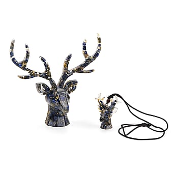 https://tjcuk.sirv.com/Products/82/5/8255288/Set-Of-2-Lapis-Lazuli-Resin-Mini-Reindeer-Necklace-Size-28-Adjustable-_8255288.jpg?w=342&h=342