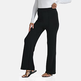 https://tjcuk.sirv.com/Products/82/5/8255501/Maisi-Pintuck-Bootcut-Glitter-Trousers-Size-20-Black_8255501_2.jpg?w=342&h=342