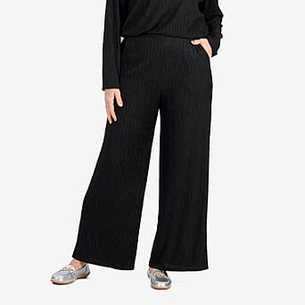 https://tjcuk.sirv.com/Products/82/5/8255531/Maisi-Textured-Wide-Leg-Trousers-Size-XL-Black_8255531.jpg?w=342&h=342