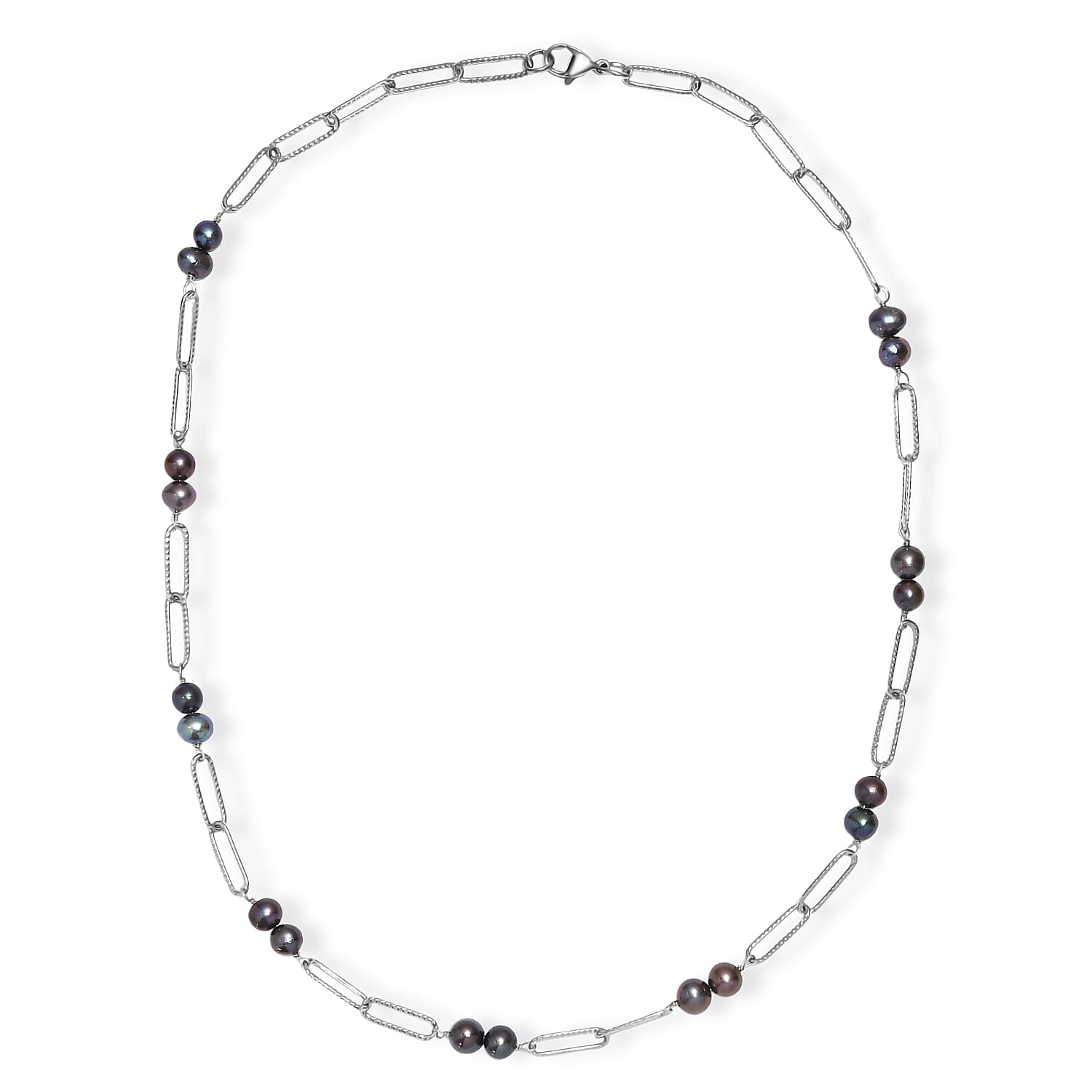 Peacock Pearl Necklace (Size 20) with Lobster Clasp 18.00 Ct.