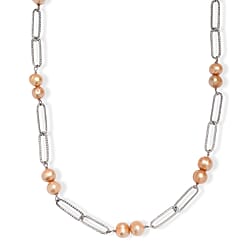 Chocolate Pearl Necklace (Size 20) with Lobster Clasp 18.00 Ct.