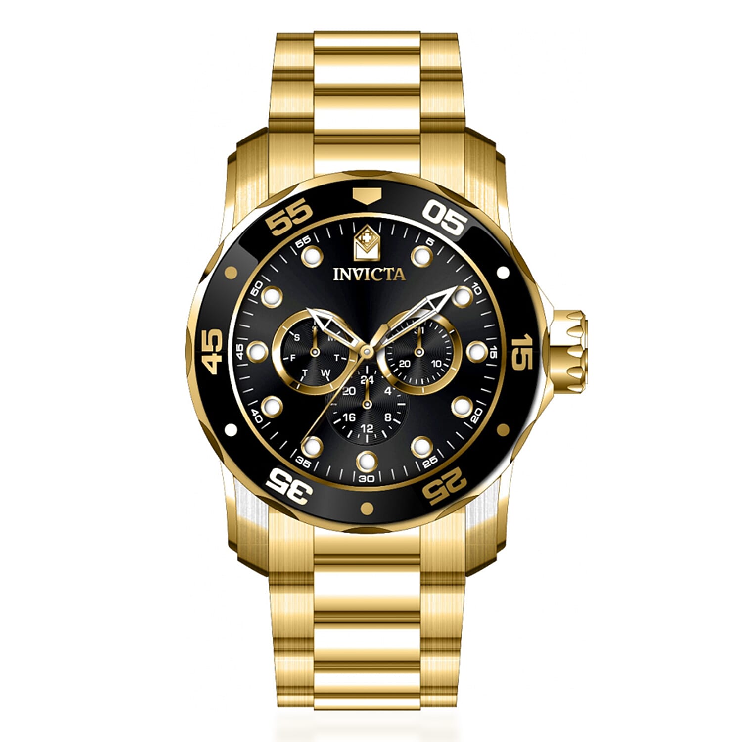 Japanese-Mens-Watch-in-Stainless-Steel-Gold