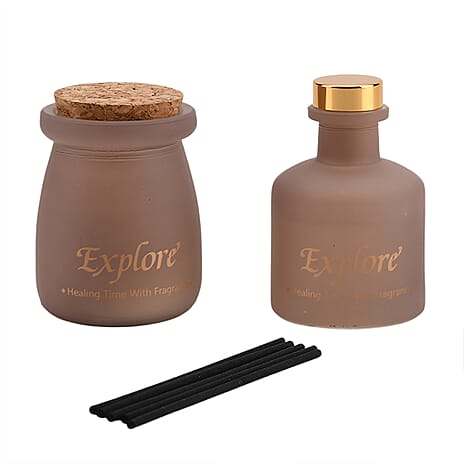 Candle Set (Size - One Size) - Light Coffee