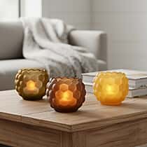 French Coffee and Cream Vanilla Scented Candle (64g) - Brown, Gold and Coffee