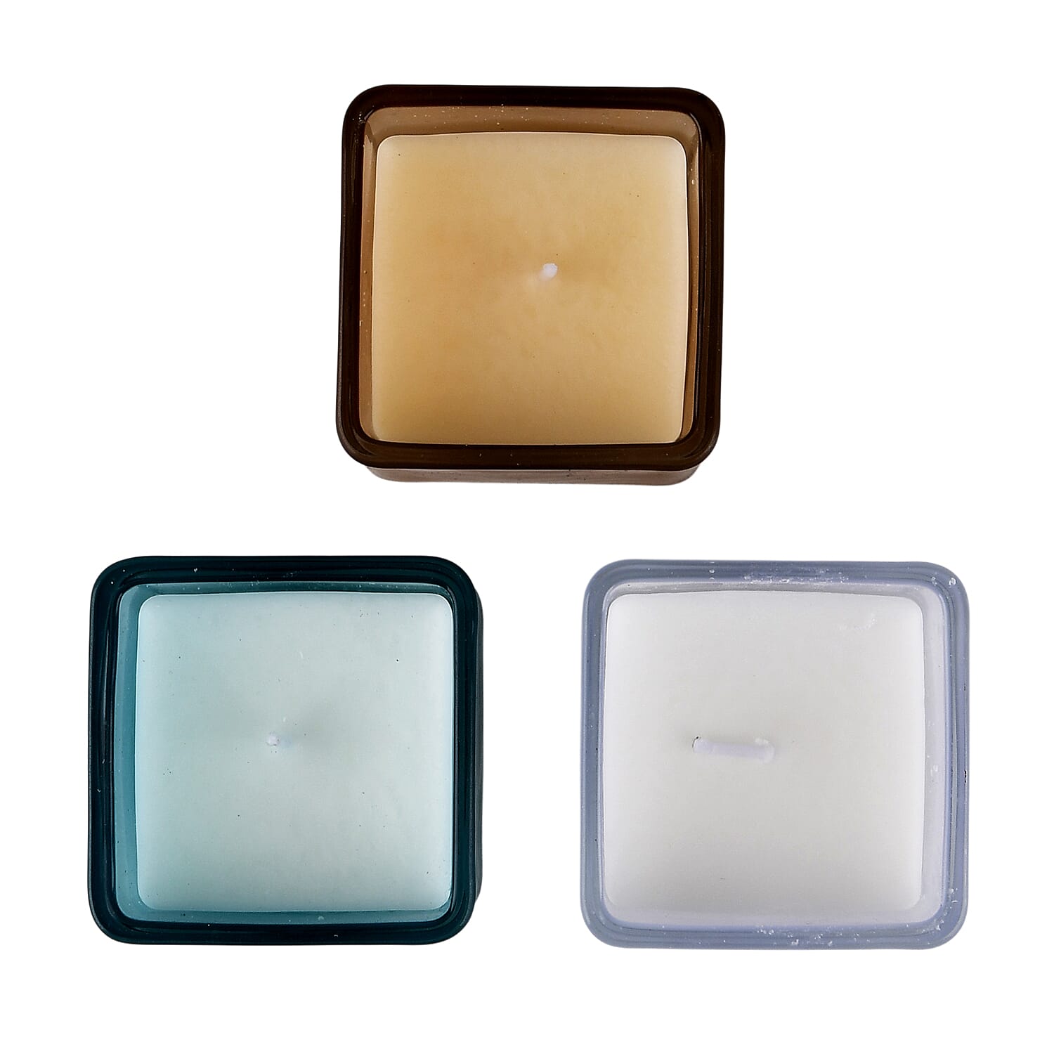 Bliss & Beyond Luxury Scented Candles - French Coffee, English Freesia & French Lavender (85g)