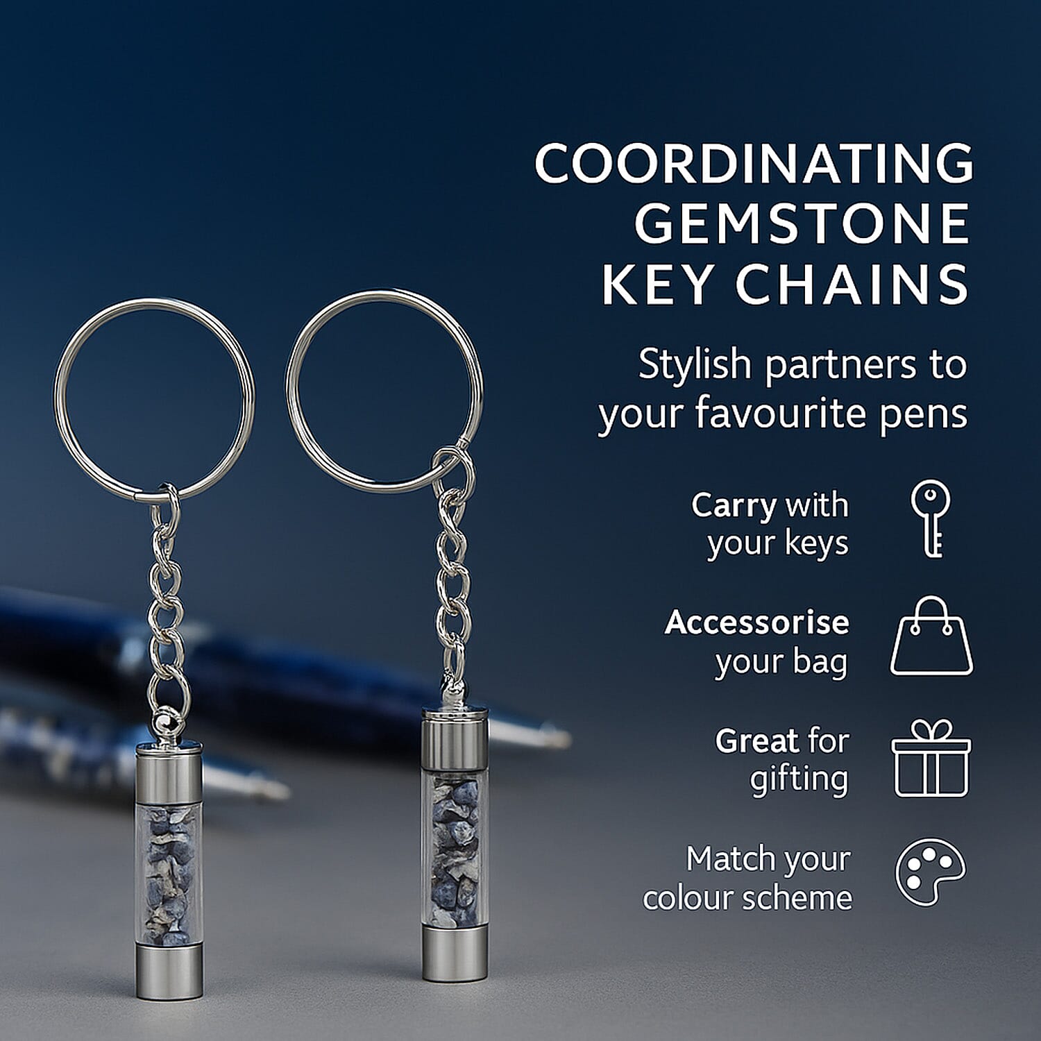 LIVMORE Pen and Pencil (Size - One Size) - Blue