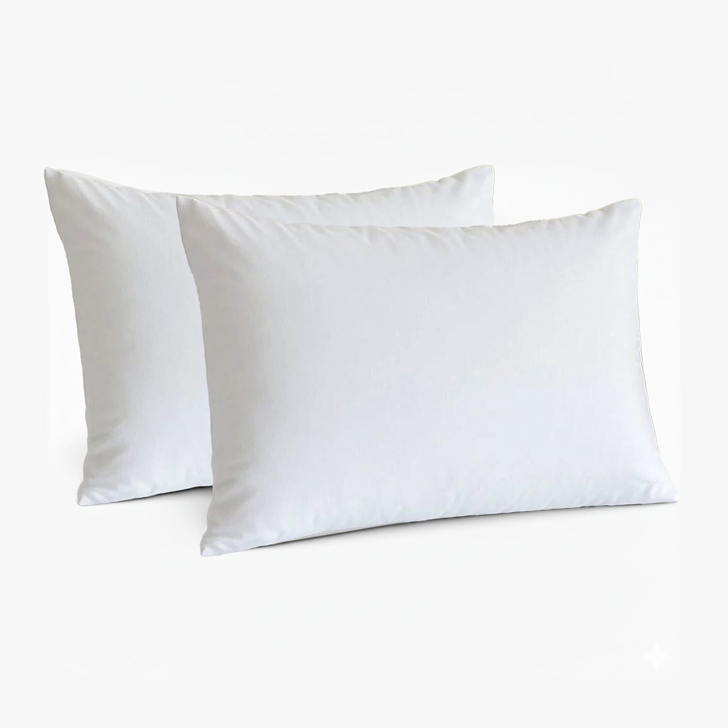 Serenova Set of 2 Medium Firm Suspension Pillows -  Patented Internal Ties Pull the Pillow Up and In - Cradles Head and Neck