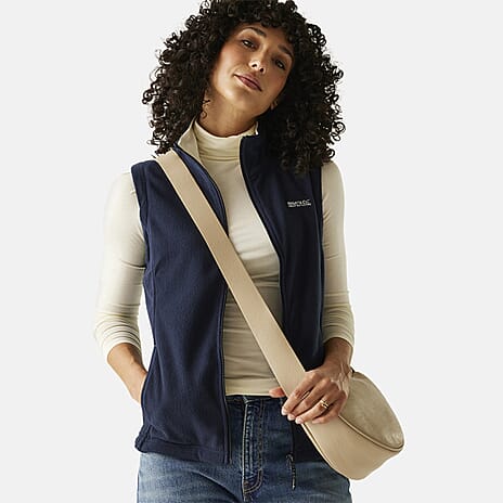Regatta Womens Soft Fleece Gilet (Size 16) - Navy