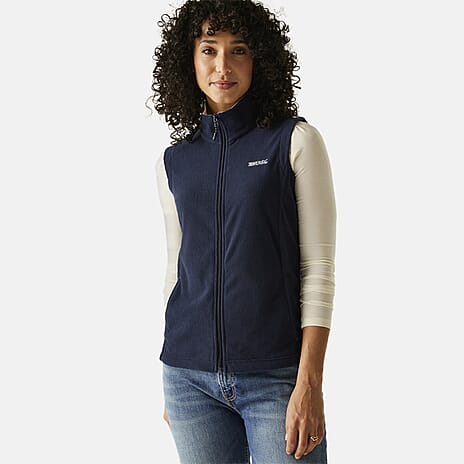 Regatta Womens Soft Fleece Gilet (Size 18) - Navy