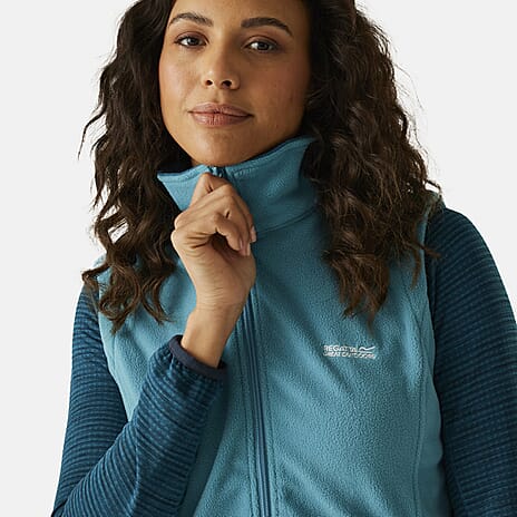 Regatta Womens Soft Fleece Gilet (Size 14) - Storm Blue