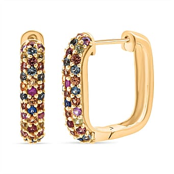 https://tjcuk.sirv.com/Products/82/5/8257473/D-joy-Rainbow-Sapphire-Earring-with-Hoop-in-Yellow-Gold-Plated-Sterlin_8257473.jpg?w=342&h=342